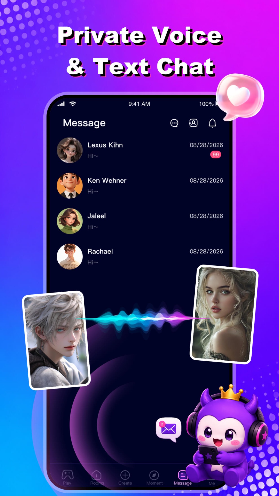 Private messaging