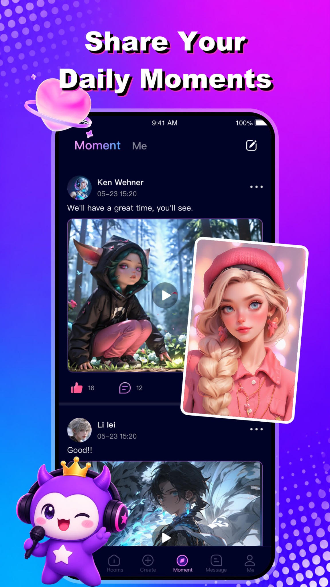 Social moments